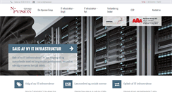 Desktop Screenshot of npvision.dk